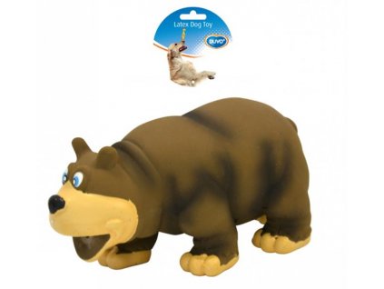 Hračka DUVO+ Medveď plnený so zvukom latexový 17,5 cm
