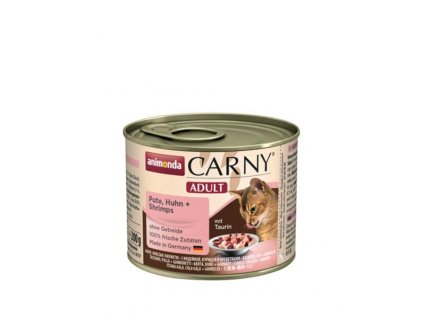 Animonda CARNY® cat Adult hovädzie,morka a krevety bal. 6 x 200 g konzerva