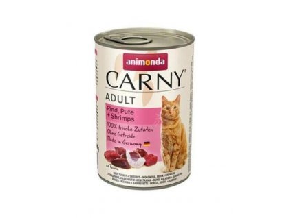 Animonda CARNY® cat Adult hovädzie,morka a krevety bal. 6 x 400 g konzerva