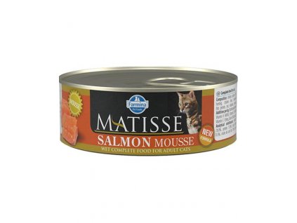 Farmina MO P MATISSE cat salmon mousse (pena), konzerva 85 g