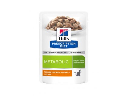 HILLS Diet Feline Metabolic KAPSIČKA NEW 12 x 85 g