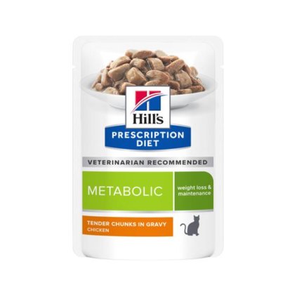 HILLS Diet Feline Metabolic KAPSIČKA NEW 12 x 85 g