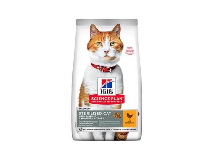 HILLS SP Fe Young Adult Sterilised Cat Chicken 0,3 kg