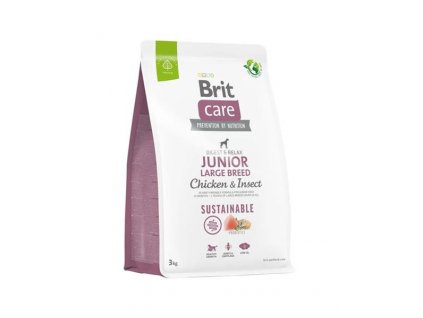 Brit Care dog Sustainable Junior Large Breed 3 kg