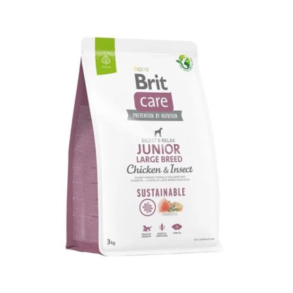 Brit Care dog Sustainable Junior Large Breed 3 kg