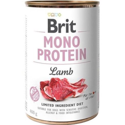 Brit Mono Protein Lamb 400 g konzerva