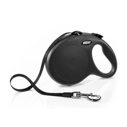 Vodítko Flexi Classic NEW L páska 8 m čierne 50 kg