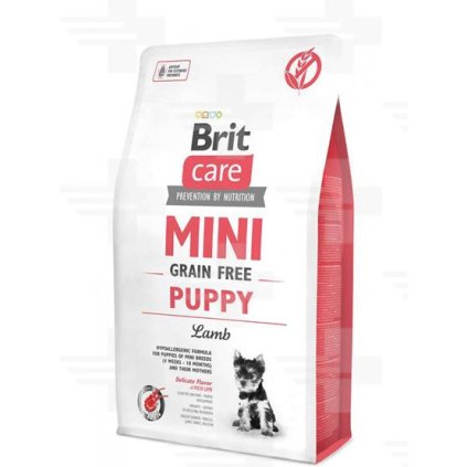 BRIT Care dog MINI Grain free Puppy Lamb 2 kg