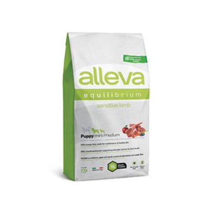 Alleva SP EQUILIBRIUM dog puppy sensitive mini & medium lamb 2 kg