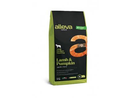 Alleva NATURAL dog adult medium & maxi lamb & pumpkin 2 kg