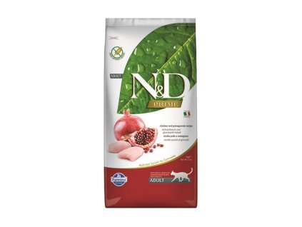 Farmina N&D cat PRIME (GF) adult, chicken & pomegranate 5 kg