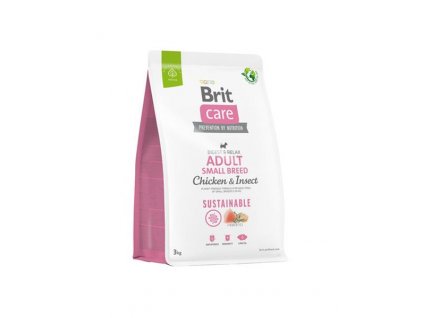 Brit Care dog Sustainable Adult Small Breed 3 kg