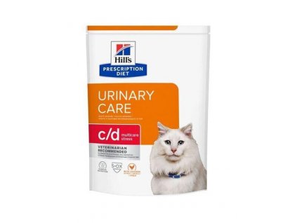 HILLS Diet Feline c/d Urinary Stress Chicken Dry NEW 400 g