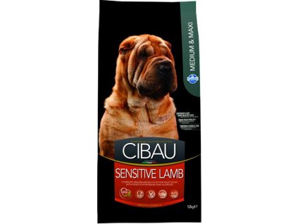 Farmina MO SP CIBAU dog adult medium & maxi, sensitive lamb 12 kg