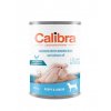Calibra KONZERVA dog Junior kura s hnedou ryžou+losos.olej 400 g