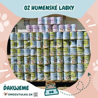 Spoločne sme naplnili misky ďalším útulkáčom bez domova😍 Ďakujeme za vašu obrovskú pomoc🫶 Spoločne sme cez náš eshop...