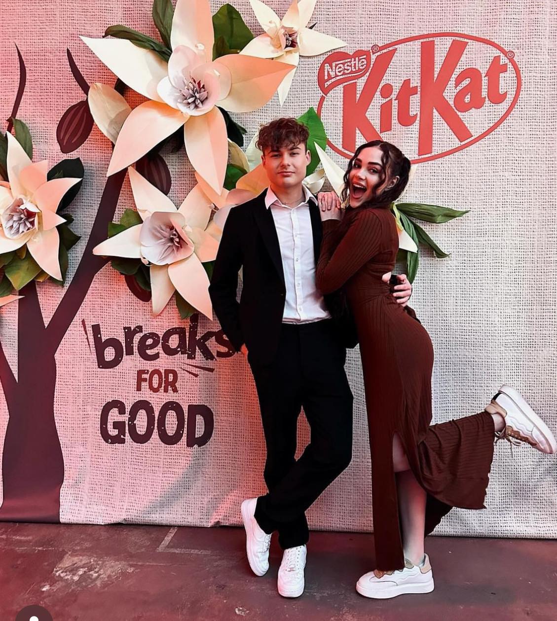 Kitkat party květinovastena