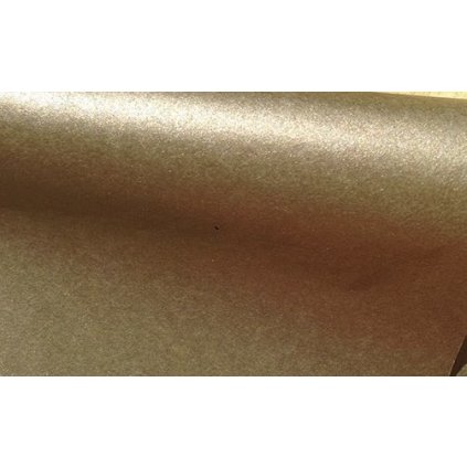 Zlatý metalický hedvábný papír