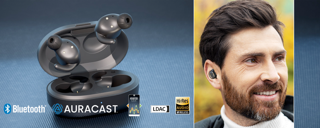 Sluchadla earisMAX Bud