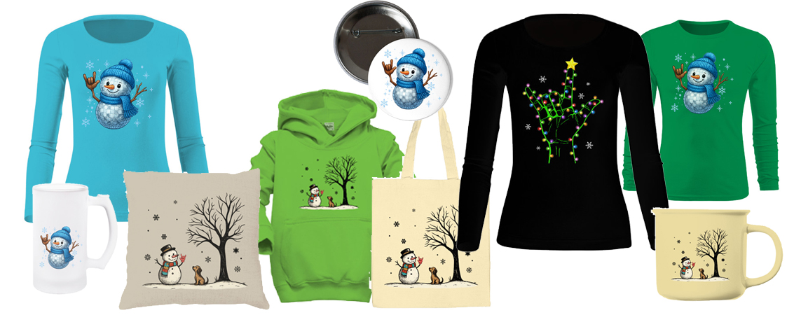 Vyberte si tričko s vlastním potiskem online