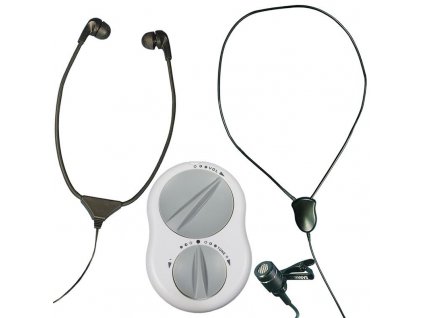 Crescendo 60/8 zosilňovací systém zvuku so stetoskopickými slúchadlami as indukčnou slučkou