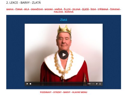 RETRO Online kurz českého znakového jazyka 1