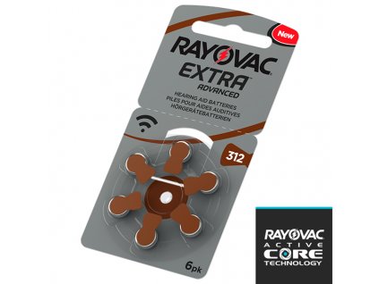 Batteries  Rayovac Extra 312