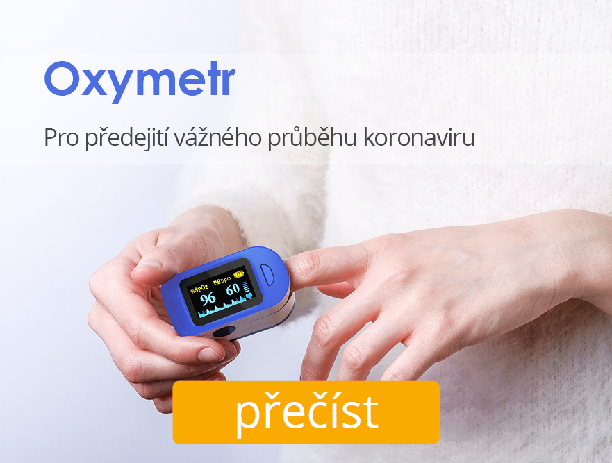 Předejděte vážnému průběhu koronaviru díky oxymetru