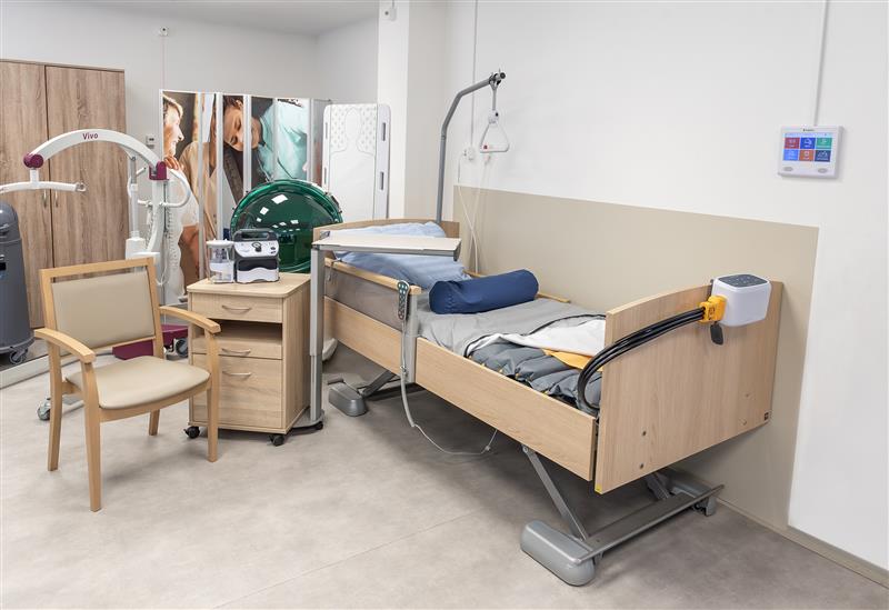 Showroom půjčovny zdravotnických pomůcek Stamed