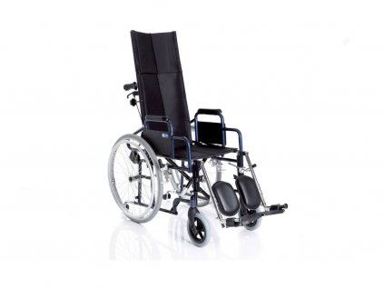 Invalidní vozík Comfy S s výškově nastavitelnými opěrkami nohou