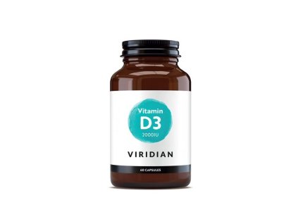 Vitamin D3 2000IU 60 kapslí
