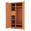 Dvoudveřová skříň s policemi 100x200x60 cm