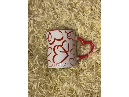 Hrnek s uchem srdce - srdce