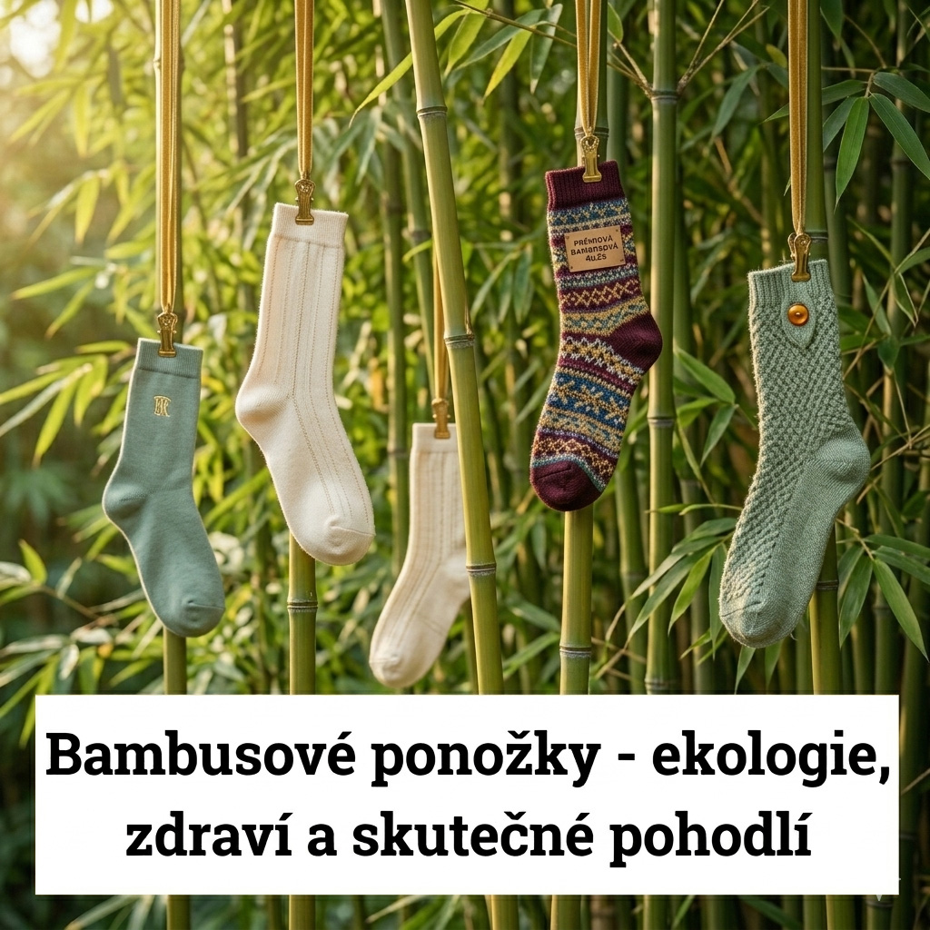 Bambusové ponožky: ekologie, zdraví a skutečné pohodlí v jednom