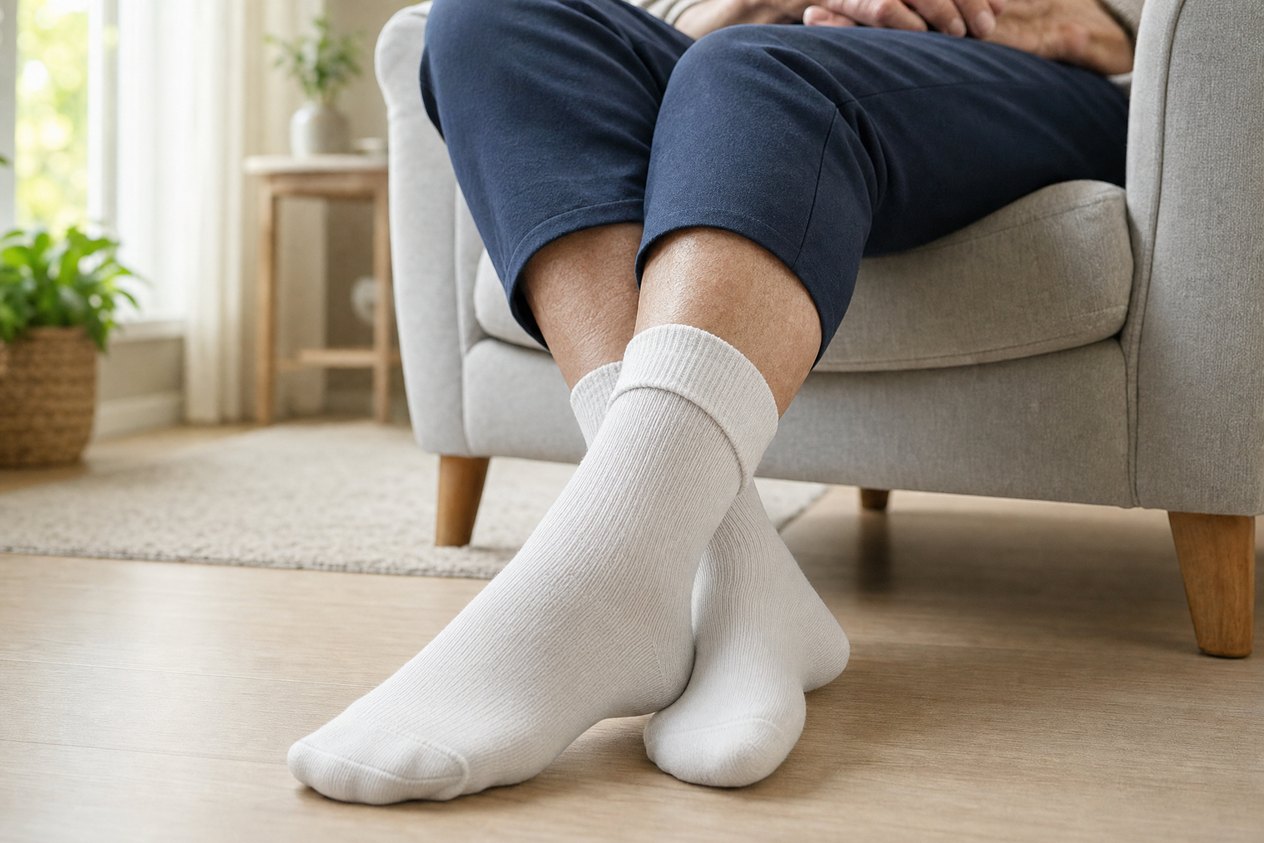 Ponožky pro diabetiky: jak vybrat a na co si dát pozor