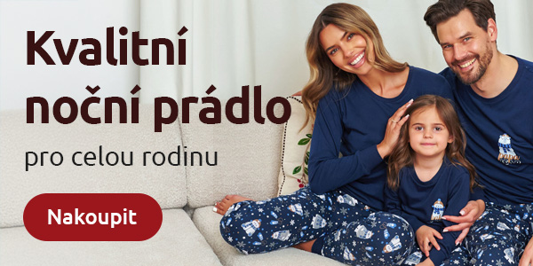 Kvalitní pyžama a noční košile pro celou rodinu