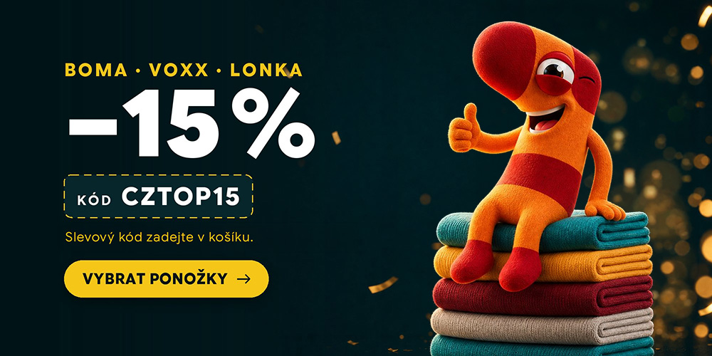 Sleva -15% na bestsellery