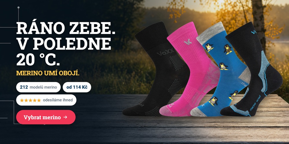 Ponožky z Merino vlny