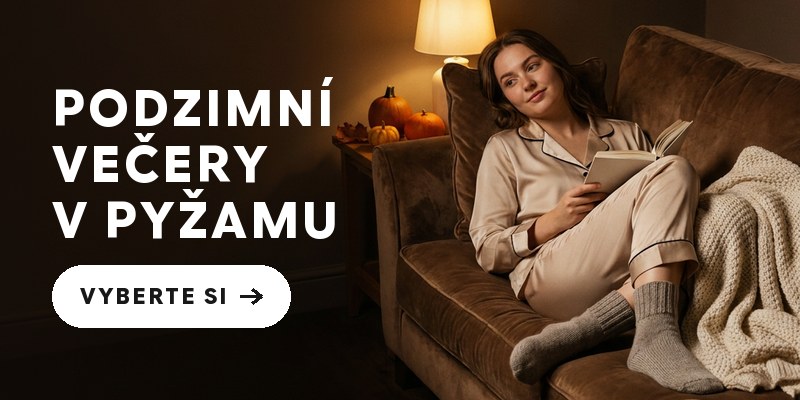 Podzimní večery v pyžamu – dámská pyžama a noční košile
