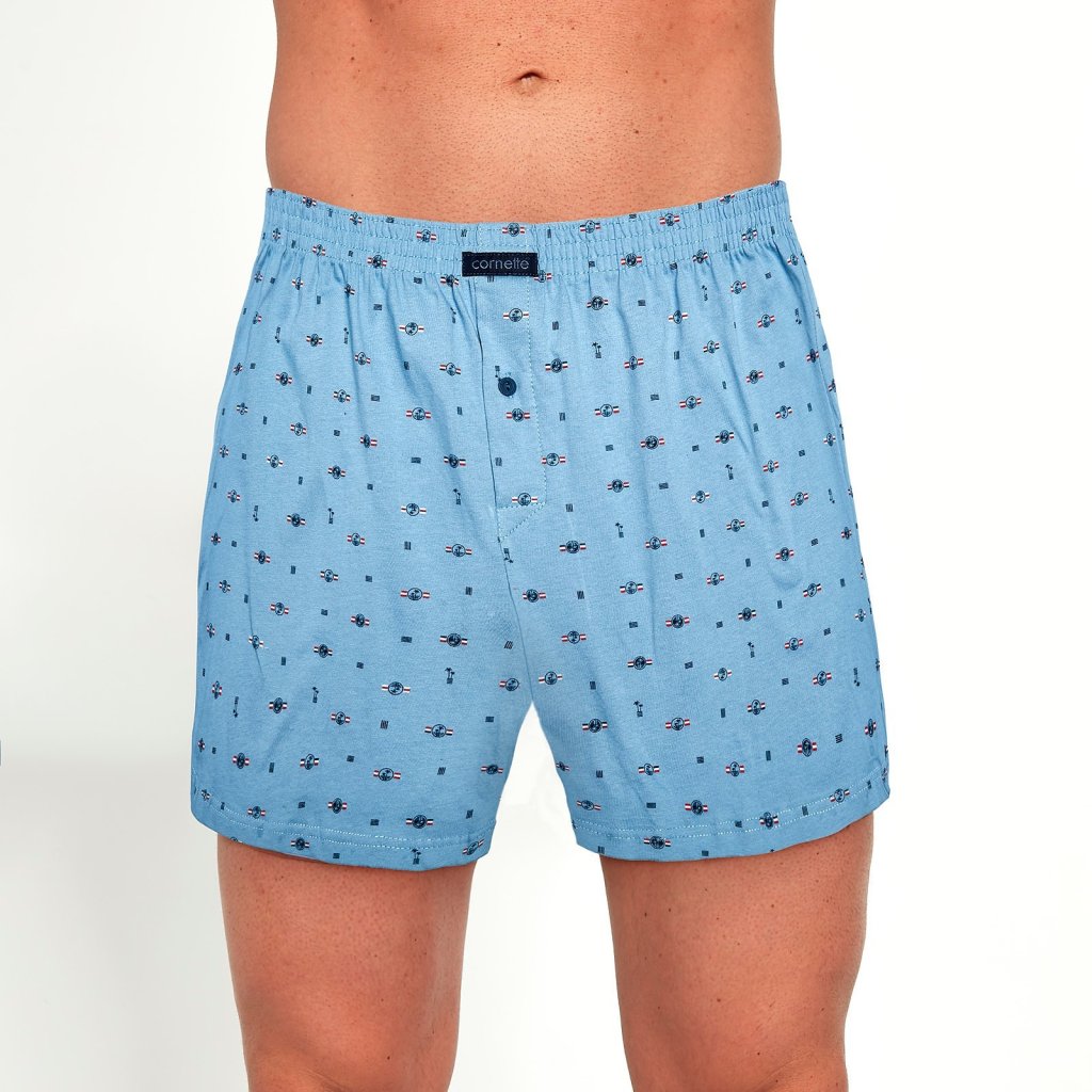 Trenky Cornette Comfort 008/232 3XL-5XL (Barva světle modrá, Velikost 5XL)