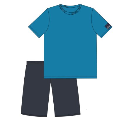 Pyžamo Cornette 326/200 High Peak 2 M-XXL kr/r (Barva marien, Velikost L)