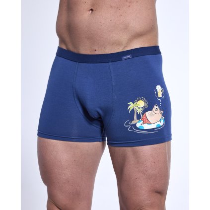 Boxerky Cornette Tattoo 280/244 Piglet M-XXL (Velikost L)