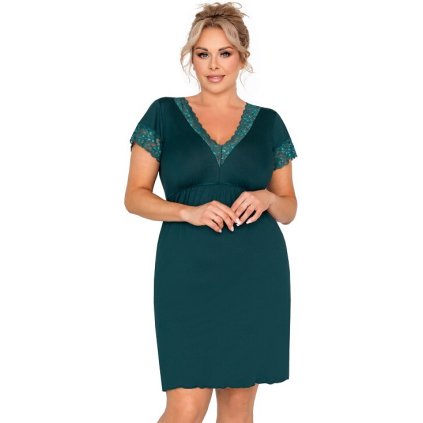 Košilka Donna Mariza Plus (Barva zelená, Velikost 3XL)