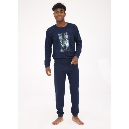 Pyžamo Cornette chlapecké 998/50 Wolf dl/r dorostové (Velikost XS/164)