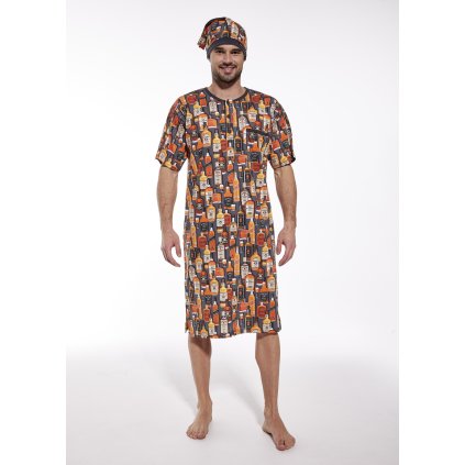 Košile Cornette 109/23 Alkohol kr/r pánská (Velikost XL)