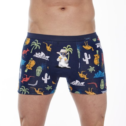 Boxerky Cornette Tattoo 280/229 Koala M-XXL (Velikost XXL)