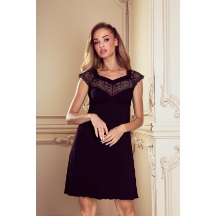 Noční košilka Eldar Omena S-XL (Barva fialová, Velikost M)