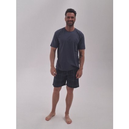 Pyžamo Cornette 326/195 Wild Wood II kr/r (Velikost M)