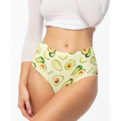 Kalhotky Julimex Avocado Simple Maxi S-2XL (Barva avocado, Velikost S)