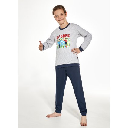 Pyžamo Cornette chlapecké 268/148 My Game 2 dl/r 134-164 (Velikost 134-140)